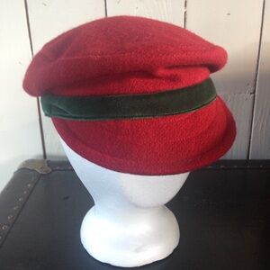 HAT PEOPLE Cap Red Green